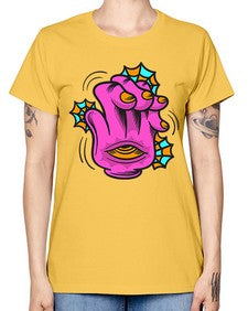 Bored high five 23# - cartoon general -  Missy T-Shirt