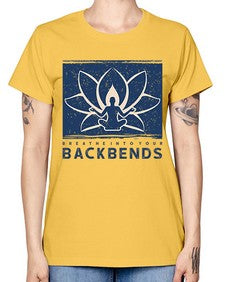 Breathe into Your Backbends 182# - yoga -  Missy T-Shirt