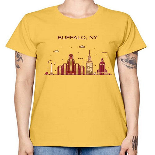 BuffaloNY 520# - cities -  Missy T-Shirt
