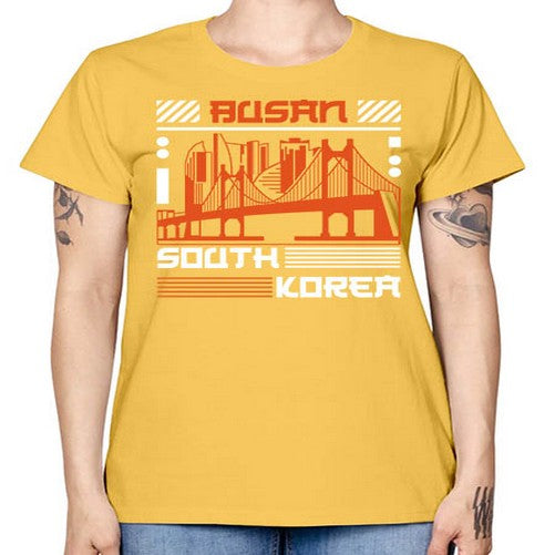 Busan 524# - cities -  Missy T-Shirt