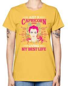 Capricorn chick 193# - capricorn -  Missy T-Shirt