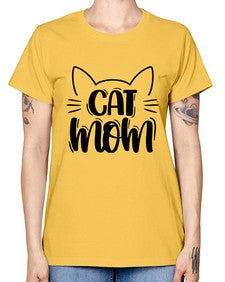 Cat Mom Style 85# - cats -  Missy T-Shirt
