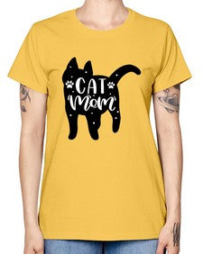 Cat Mom Style 86# - cats -  Missy T-Shirt
