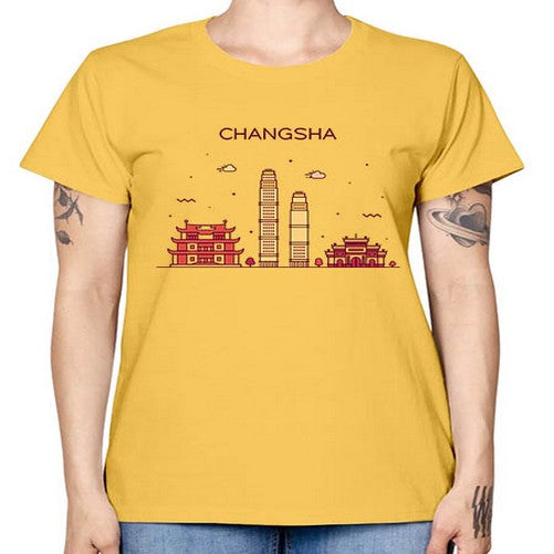 Changsha 555# - cities -  Missy T-Shirt