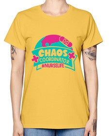 Chaos Coordinator Nurselife Style Style 654# - nurse -  Missy T-Shirt