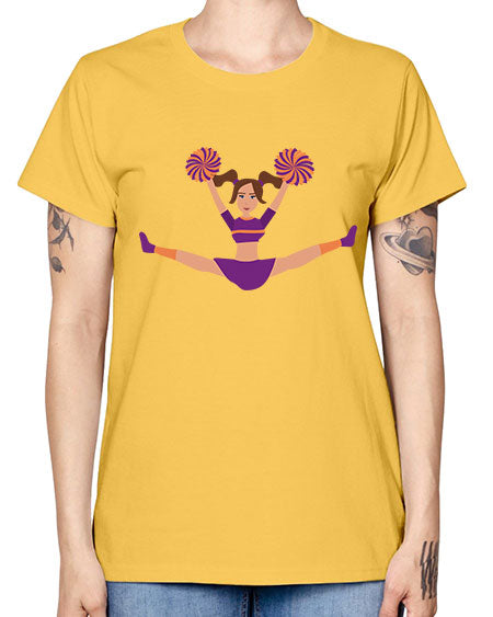 Cheerleader 15# - cheer -  Missy T-Shirt