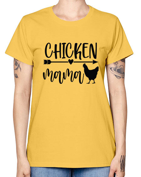 Chicken Mama - chicken -  Missy T-Shirt