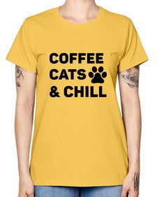 Coffee Cat Style 41# - cats -  Missy T-Shirt