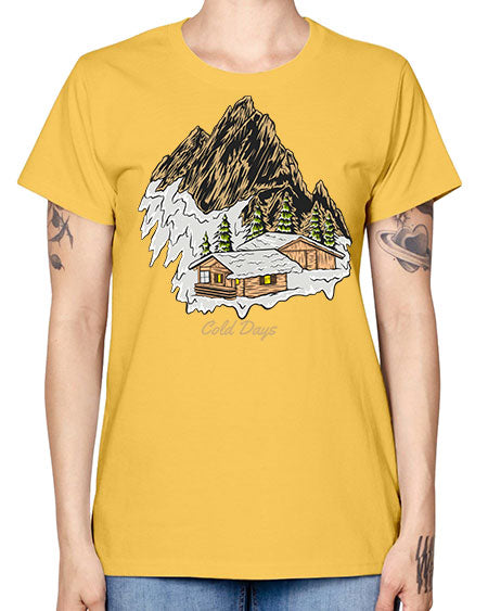 Cold Days 26# - nature -  Missy T-Shirt
