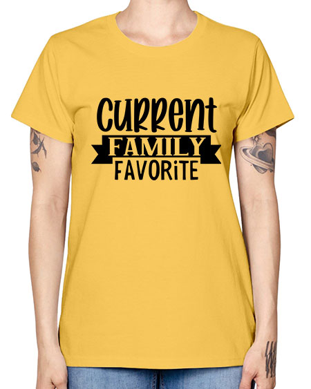 Current Family Favorite 292# - kids -  Missy T-Shirt