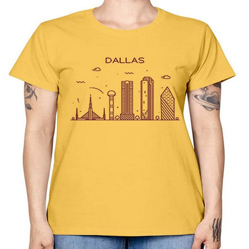 Dallas 643# - cities -  Missy T-Shirt