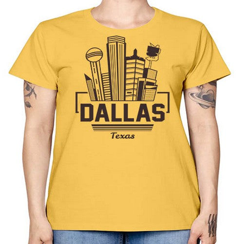 Dallas 645# - cities -  Missy T-Shirt
