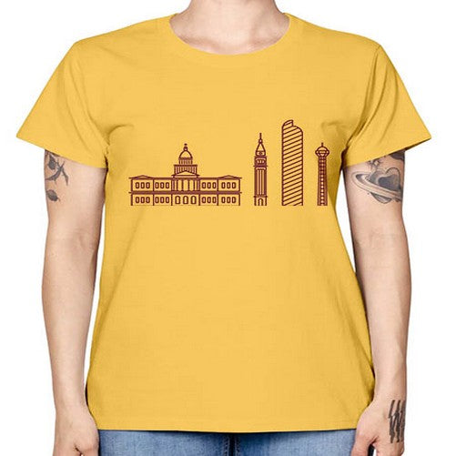 Denver 660# - cities -  Missy T-Shirt