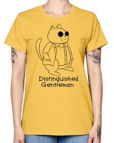 Distinguished Gentleman - cats -  Missy T-Shirt