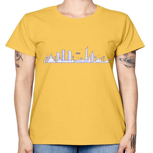 Doha 674# - cities -  Missy T-Shirt