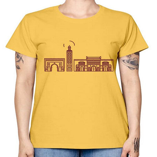 Fez 719# - cities -  Missy T-Shirt