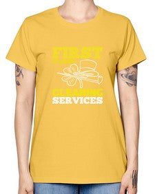 First class cleaning service Style 159# - cleaner -  Missy T-Shirt