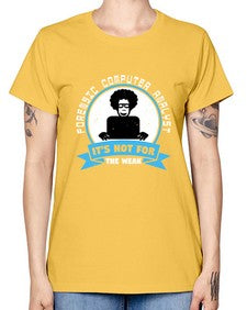 Forensic computer analyst 46# - computer -  Missy T-Shirt
