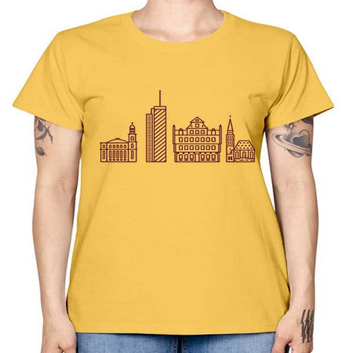 Frankfurt 744# - cities -  Missy T-Shirt
