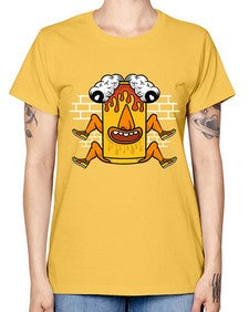 Fuck the weekend 128# - cartoon general -  Missy T-Shirt