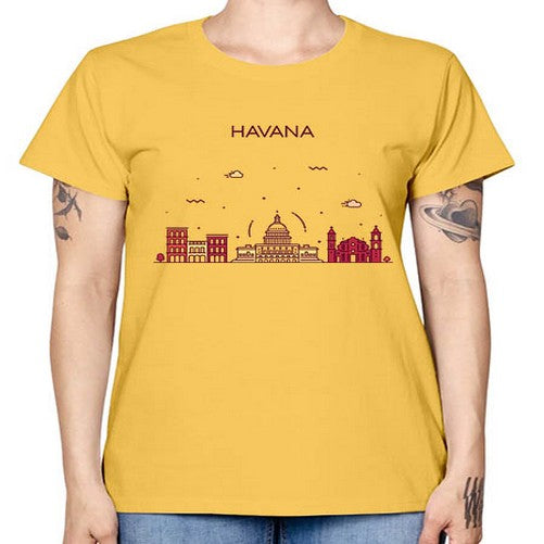 Havana 822# - cities -  Missy T-Shirt