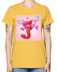 Heart 139# - cartoon general -  Missy T-Shirt
