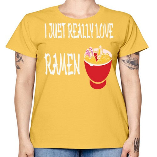 I Just Love Ramen Japanese Anime 238# - anime -  Missy T-Shirt