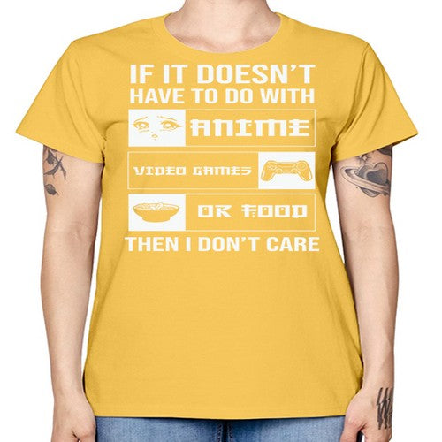 If It NotAnime Game Or Anime 246# - anime -  Missy T-Shirt