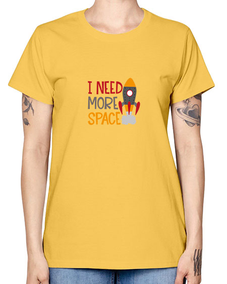 Ineedmorespace 18# - space -  Missy T-Shirt