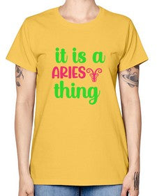 It is a aries thing 253# - aries -  Missy T-Shirt