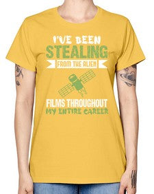 Ive been stealing from the alien 30# - ufo -  Missy T-Shirt