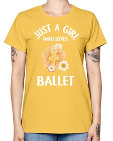 Just a girl who loves ballet 149# - ballet -  Missy T-Shirt