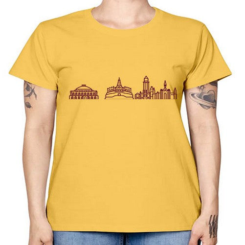 Kassel 1027# - cities -  Missy T-Shirt