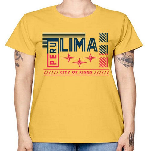 Lima 1138# - cities -  Missy T-Shirt