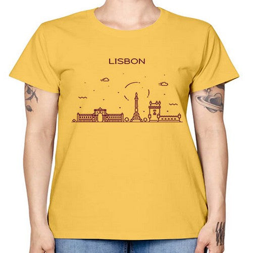 Lisbon 1145# - cities -  Missy T-Shirt