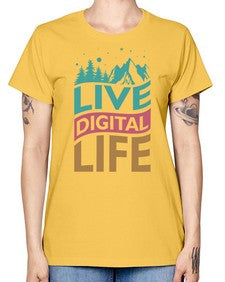 Live Digital Life 7# - internet -  Missy T-Shirt