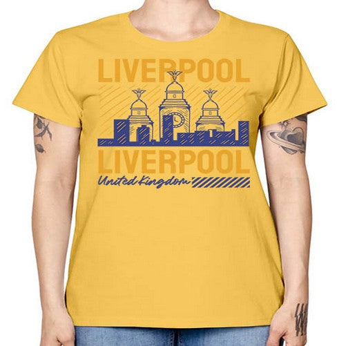 Liverpool 1152# - cities -  Missy T-Shirt
