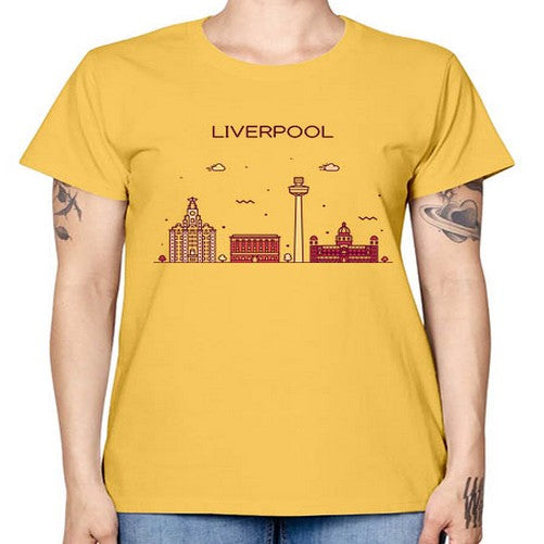 Liverpool 1153# - cities -  Missy T-Shirt