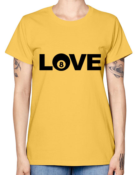 Love 740# - billards -  Missy T-Shirt