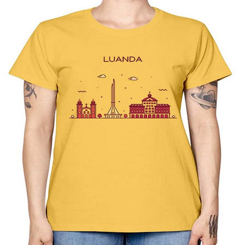 Luanda 1180# - cities -  Missy T-Shirt