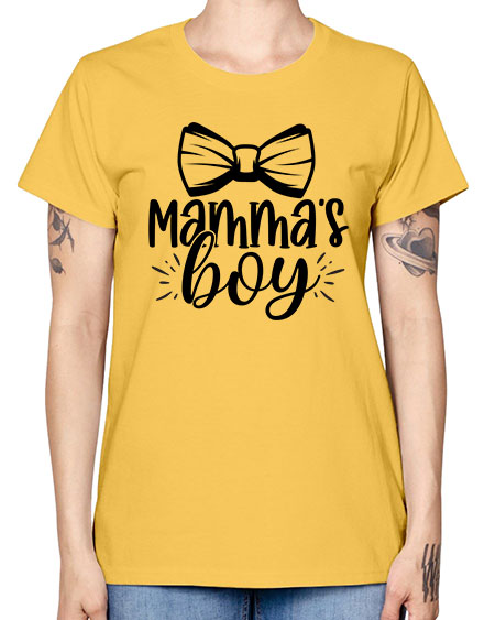 Mammas Boy 395# - kids -  Missy T-Shirt