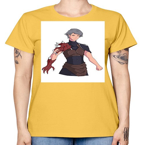 Man has parasite on hand 14# - anime -  Missy T-Shirt