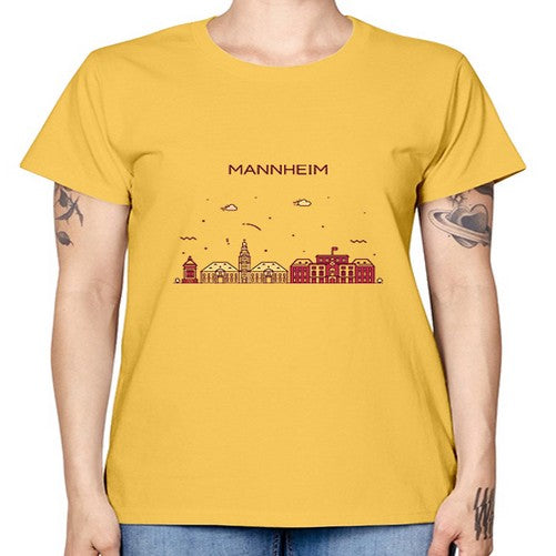 Mannheim 1237# - cities -  Missy T-Shirt