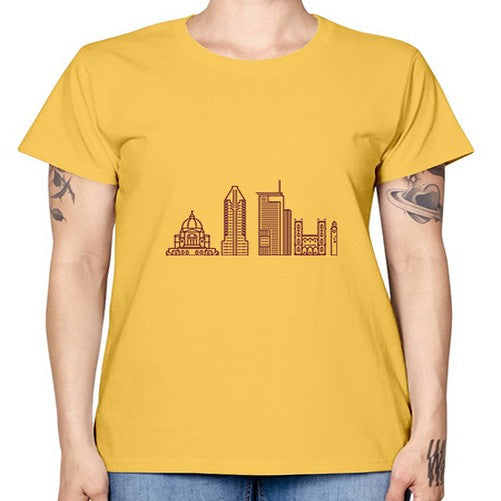 Montreal 1347# - cities -  Missy T-Shirt