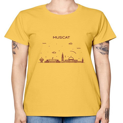 Muscat 1395# - cities -  Missy T-Shirt