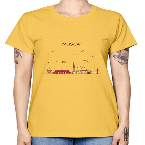 Muscat 1397# - cities -  Missy T-Shirt