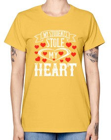 My Students Stole My Heart Style 1115# - teacher -  Missy T-Shirt