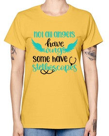 Not All Angels Have Style Style 1134# - nurse -  Missy T-Shirt
