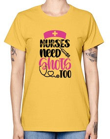 Nurses Need Shots Too Style Style 1252# - nurse -  Missy T-Shirt