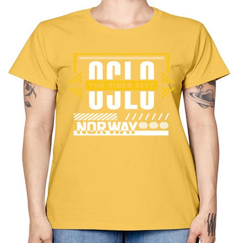 Oslo 1553# - cities -  Missy T-Shirt